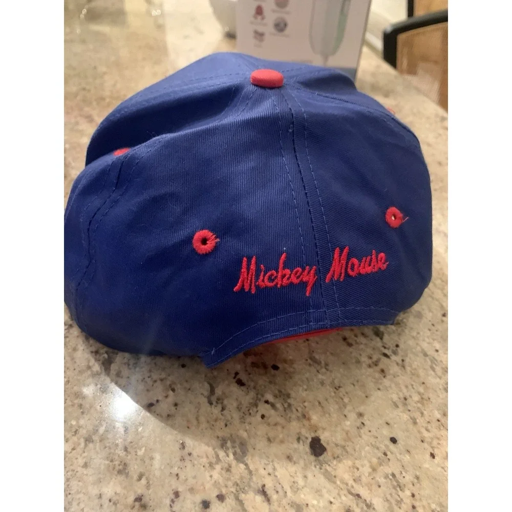 Vintage Mickey Unlimited Disney Baseball Cap Retro Collectible Hat‎ Snapback 90s